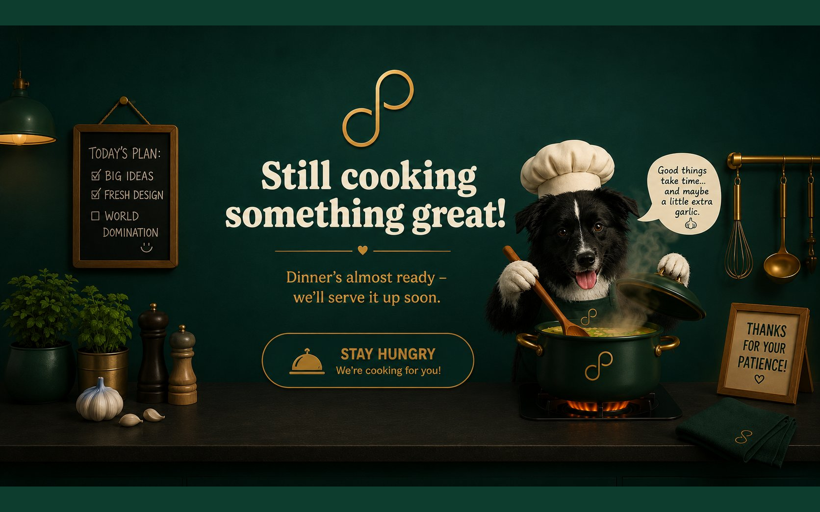 Coming Soon – Still cooking something great!